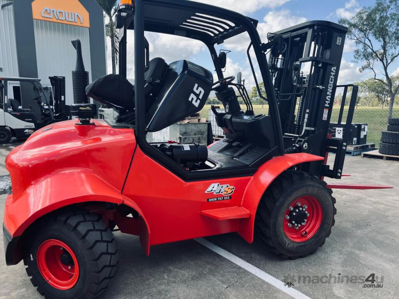 Hangcha 2.5t RT Forklift CPCD25 - 2 Speed Diesel 4.3m Triplex